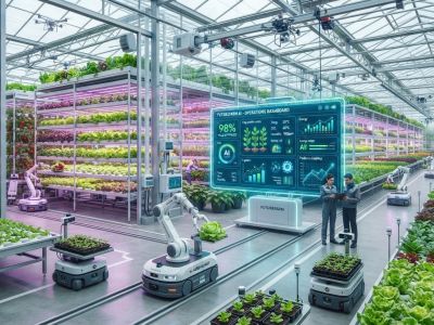 معماری گلخانه هوشمند با IoT و هوش مصنوعی؛ کنترل خودکار رشد گیاه